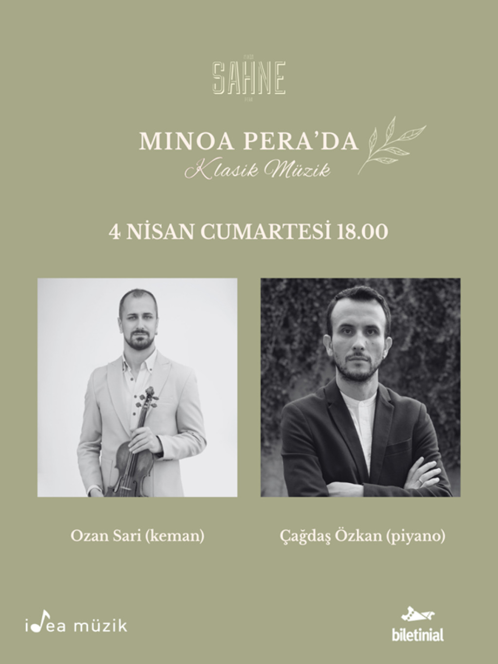 Ozan Sari (keman) & Çağdaş Özkan (piyano)