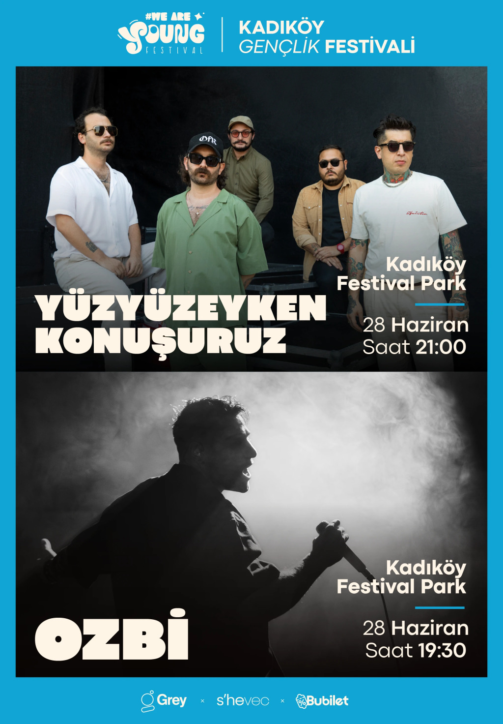 Ozbi & Yüzyüzeyken Konuşuruz - We Are Young Festival