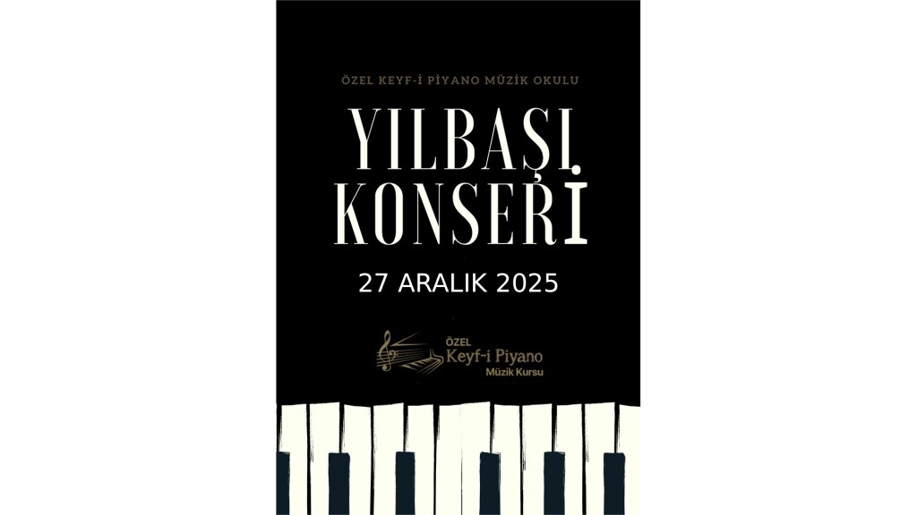 Özel Keyfi Piyano Müzik Okulu Yılbaşı