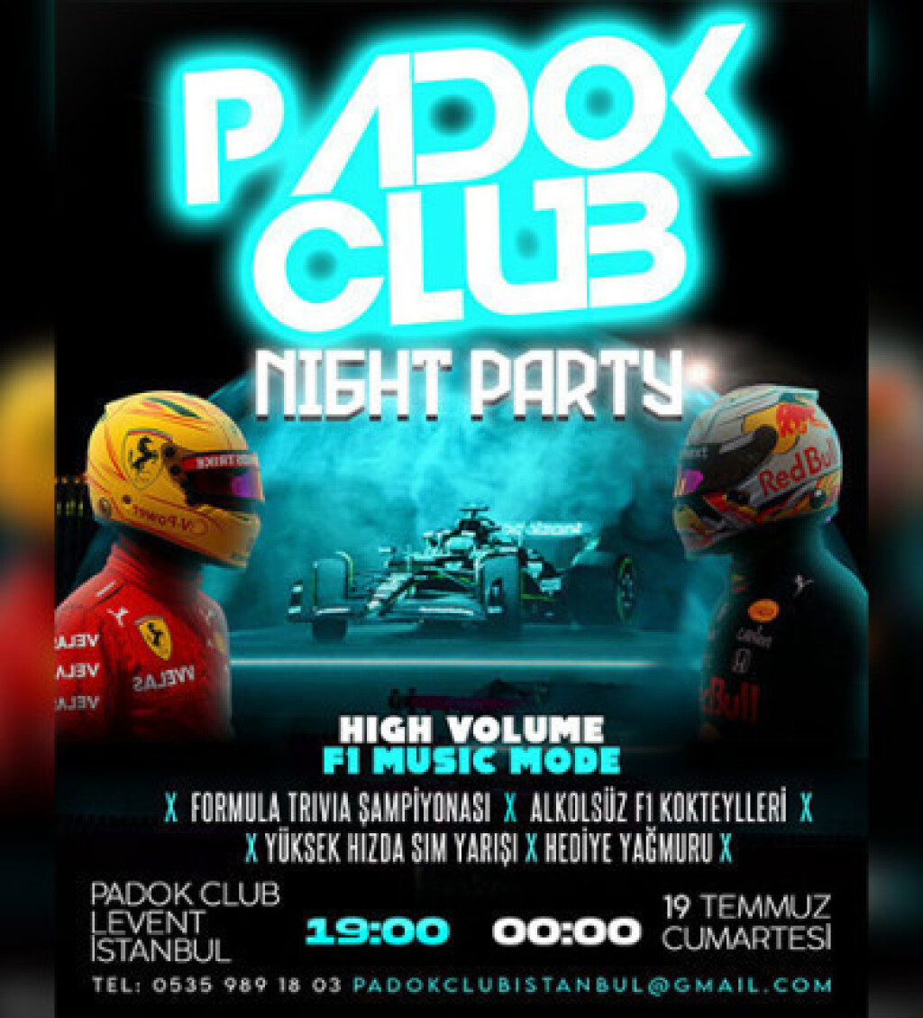 Padok Club F1 Night Party