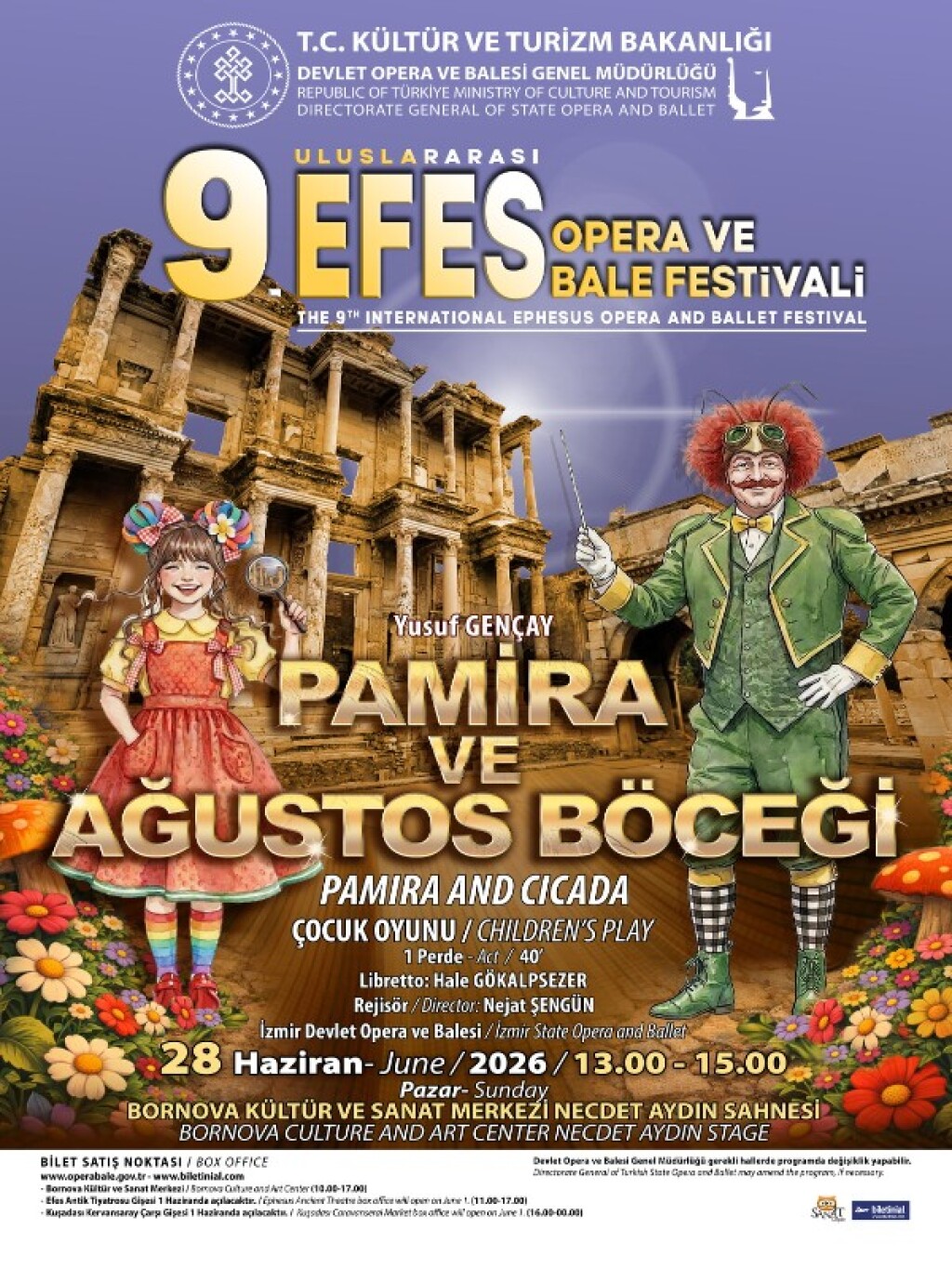 Pamira ve Ağustos Böceği - İzmir DOB - 9. Uluslararası Efes Opera ve Bale