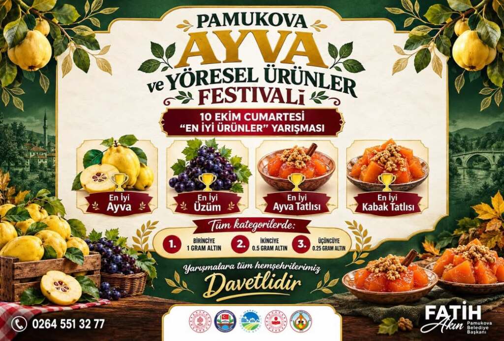 Pamukova Ayva Ve Yöresel Ürünler