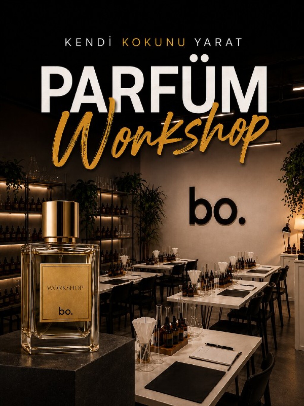 Parfüm Workshop | Ankara Parfüm Atölyesi