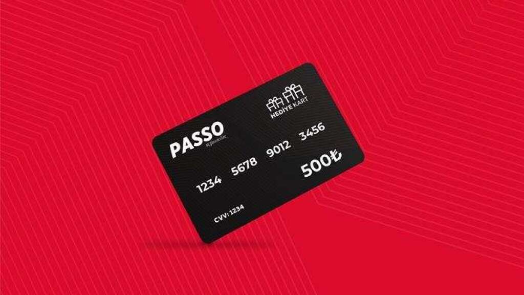 Passo Hediye Kart 500 TL