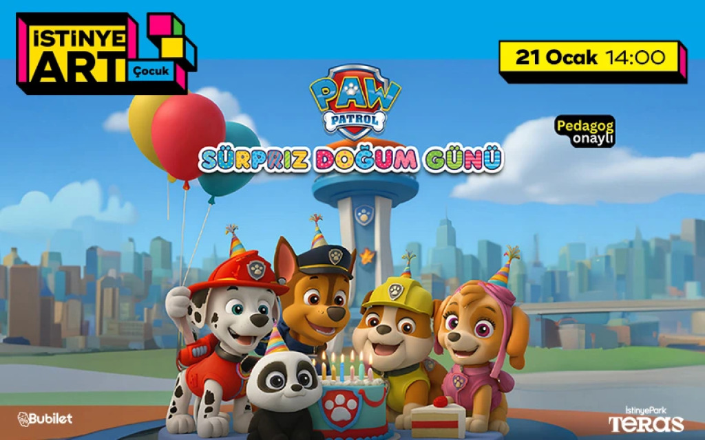 Paw Patrol - Sürpriz Doğum Günü Çocuk