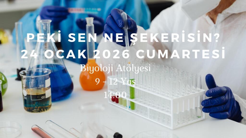 Peki Sen Ne Şekerisin?: Biyoloji Atölyesi 9-12 Yaş