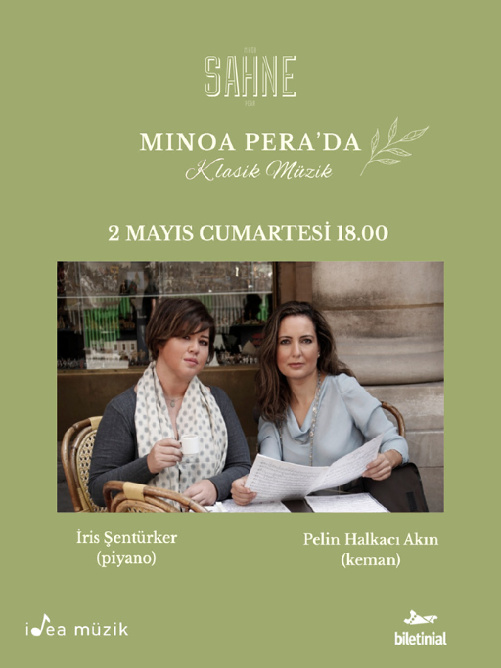 Pelin Halkacı Akın (keman) & İris Şentürker (piyano)