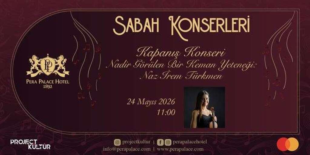 Pera Palace Hotel Pazar Sabahı Klasikleri