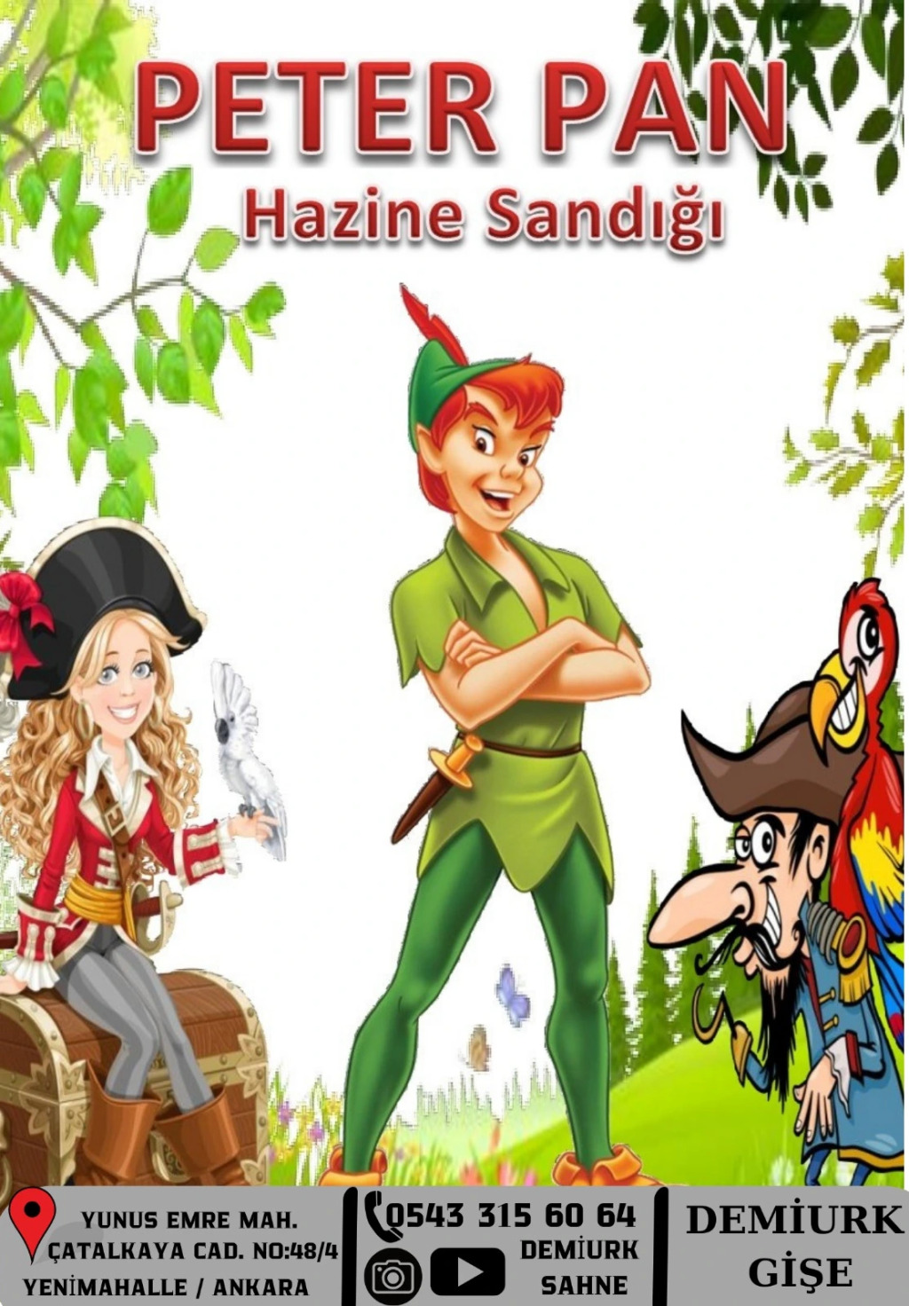 Peter Pan Müzikli Çocuk