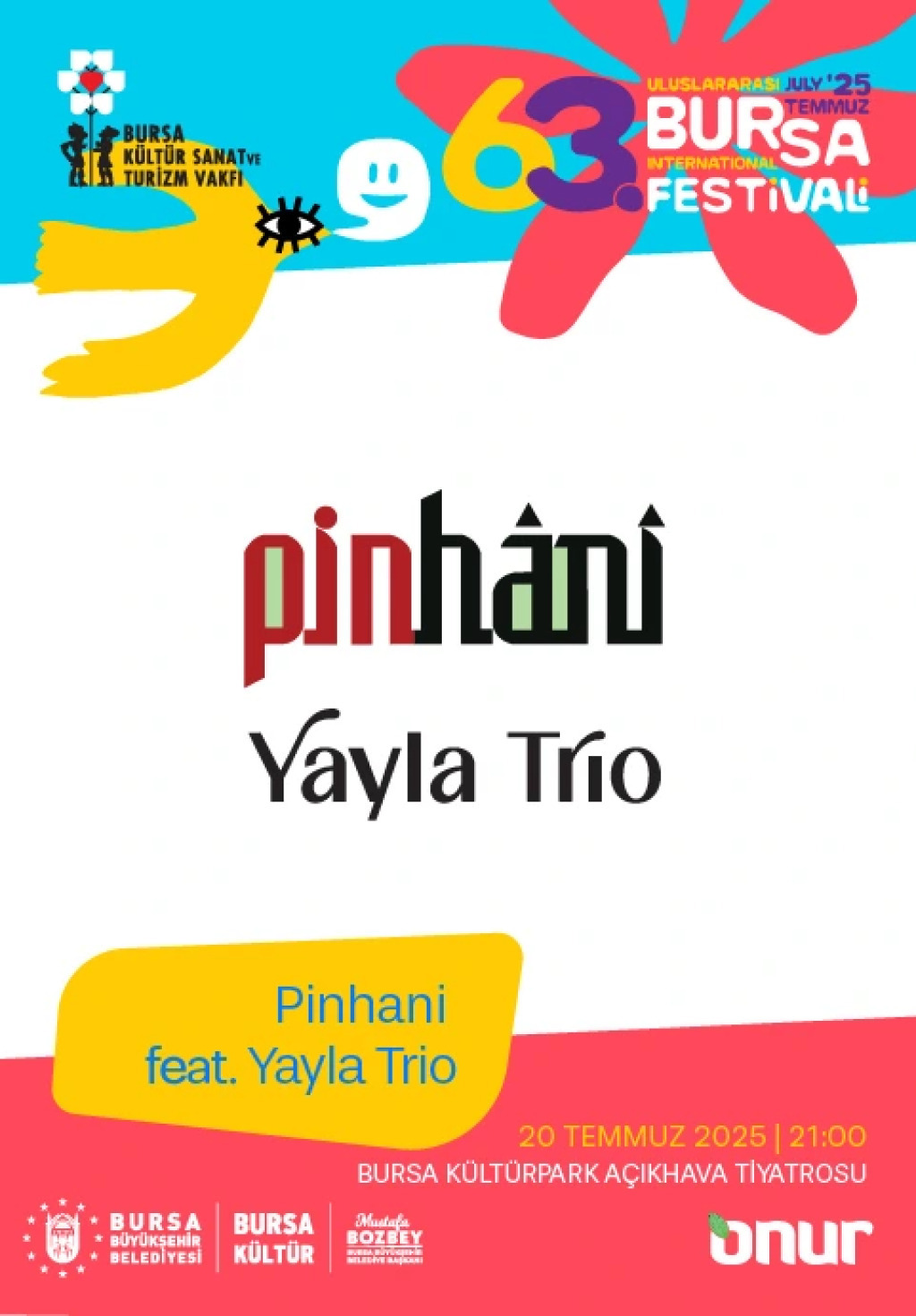 Pinhani feat Yayla Trio - 63. Uluslararası Bursa