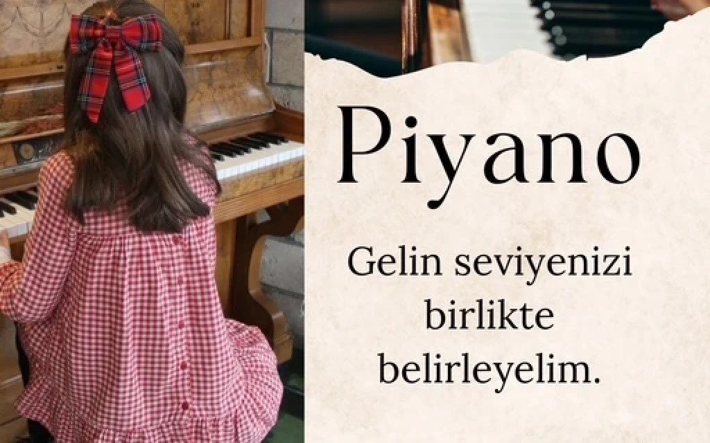 Piyano Aylık Ders Paketi (Yetişkin ve Çocuk)