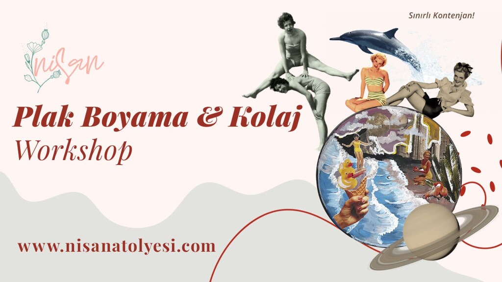 Plak Boyama ve Kolaj Atölyesi