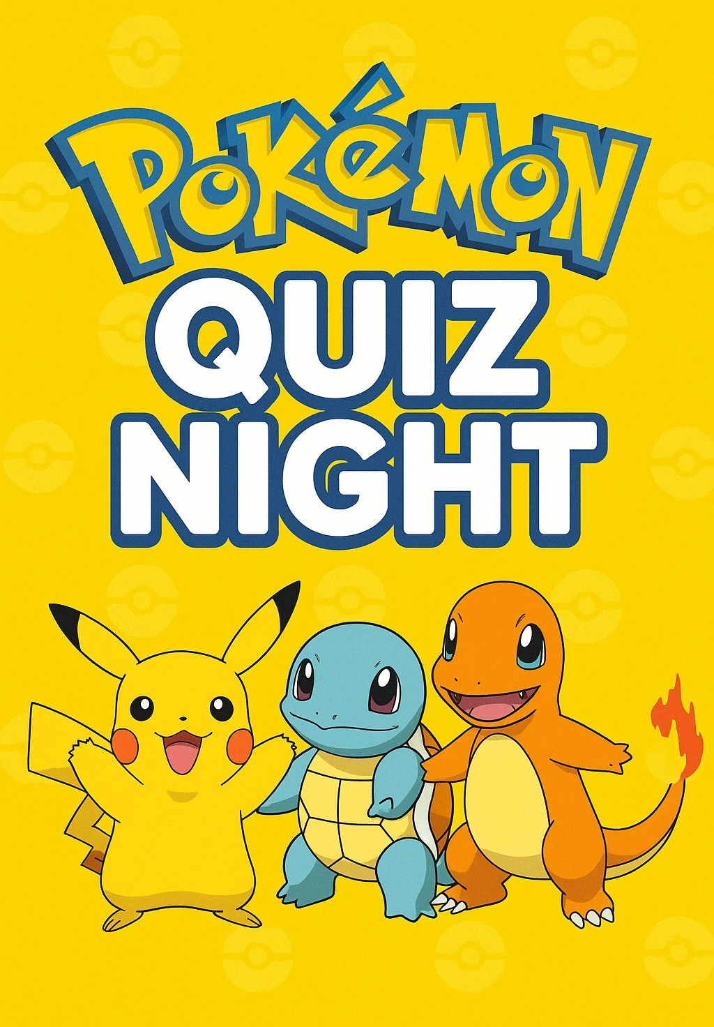Pokemon Quiz Night