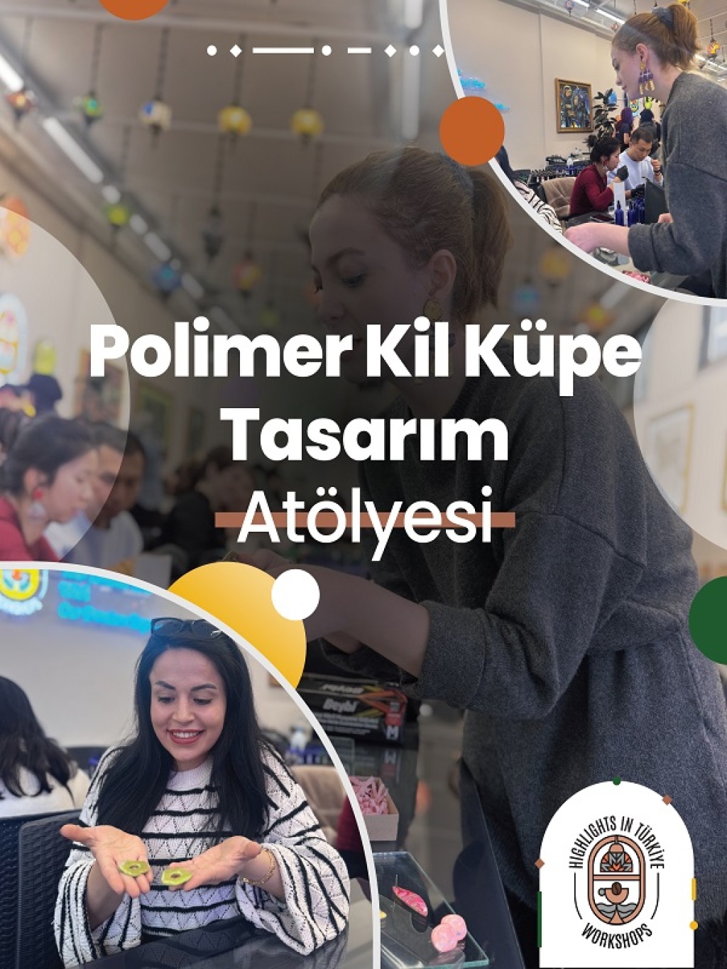 Polimer Kil Küpe Tasarım Atölyesi