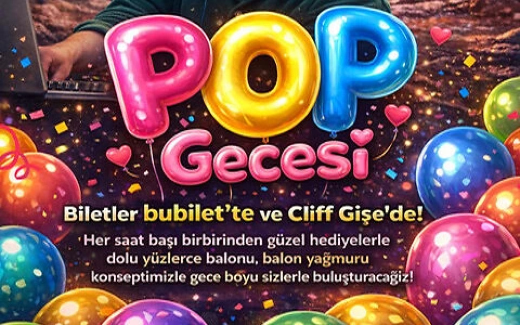POP Gecesi | Cliff Sahne