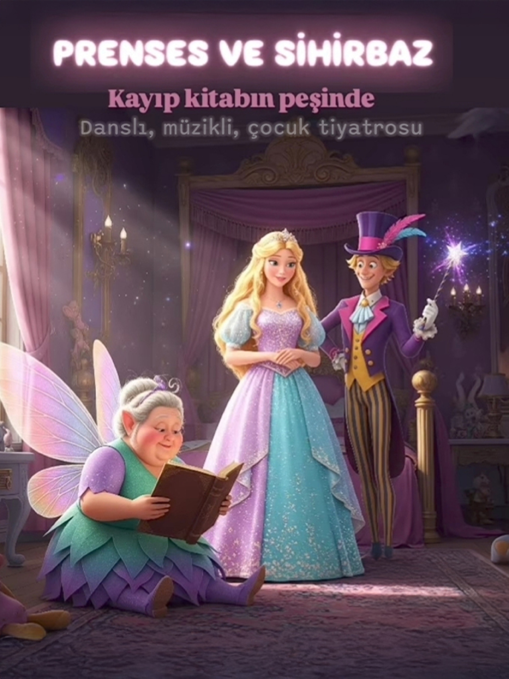 Prenses ve Sihirbaz "Kayıp Kitabın Peşinde"