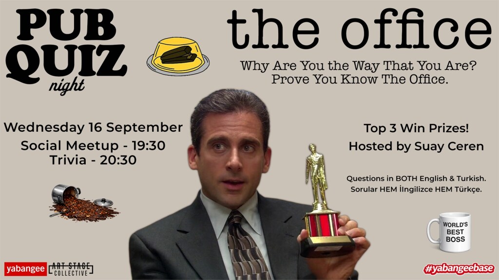 Pub Quiz on The Office: Questions in English and Turkish