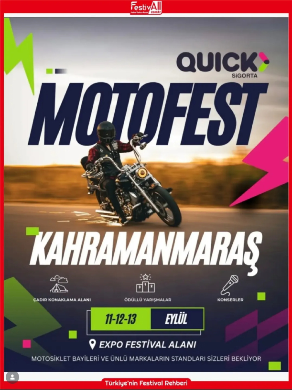 Quıck Sigorta Motofest Kahramanmaraş
