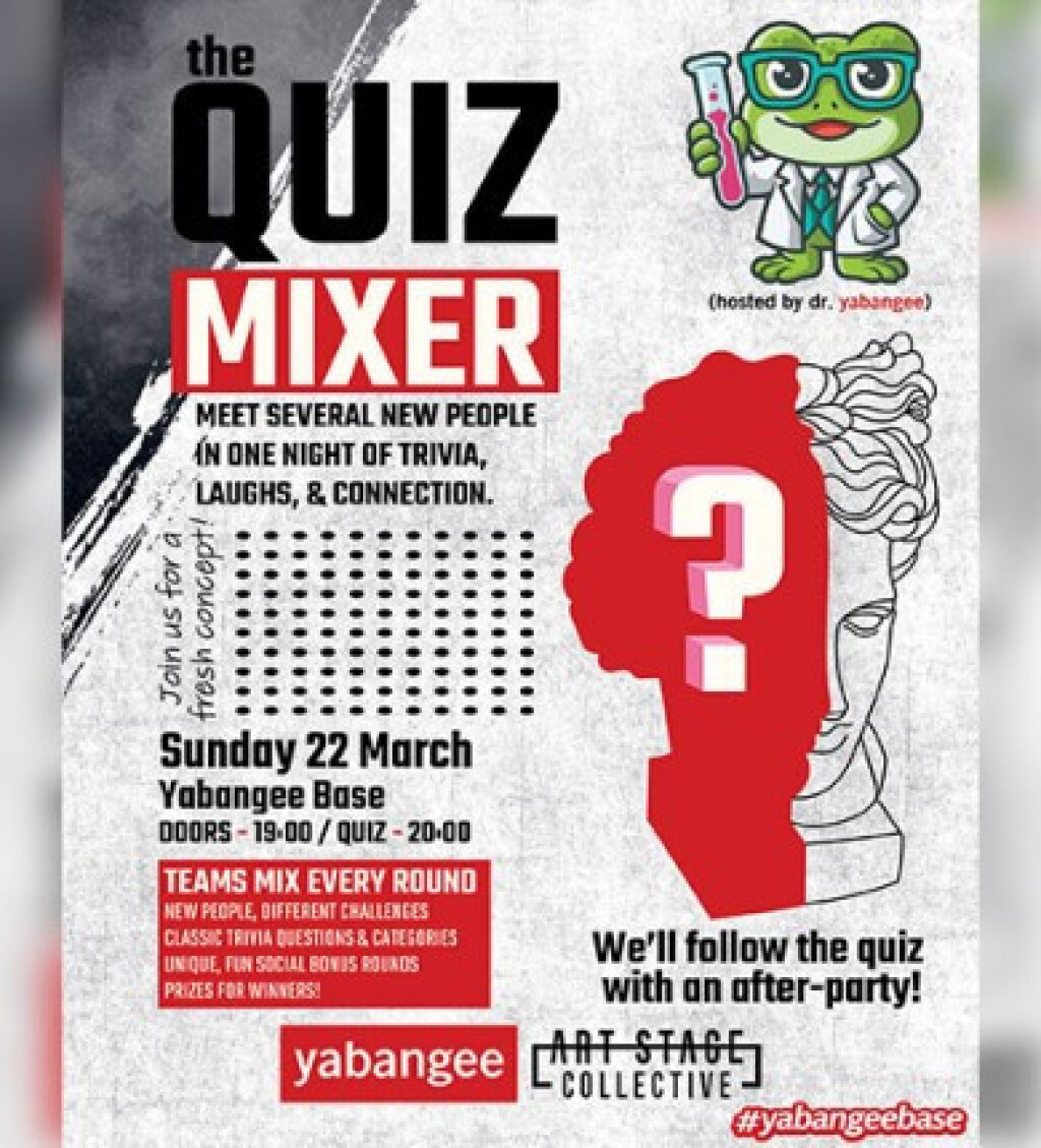 Quiz Mixer #3: Meet New People, Mix, & Compete!