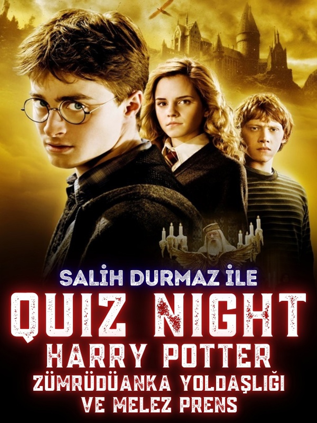Quiz Night – Harry Potter (Zümrüdüanka Yoldaşlığı ve Melez Prens Filmleri)