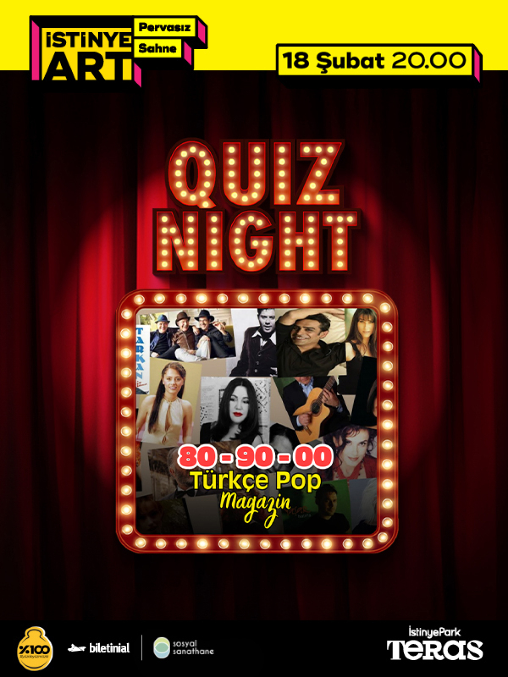 Quiz Night (Türkçe Pop & Magazin Olayları)