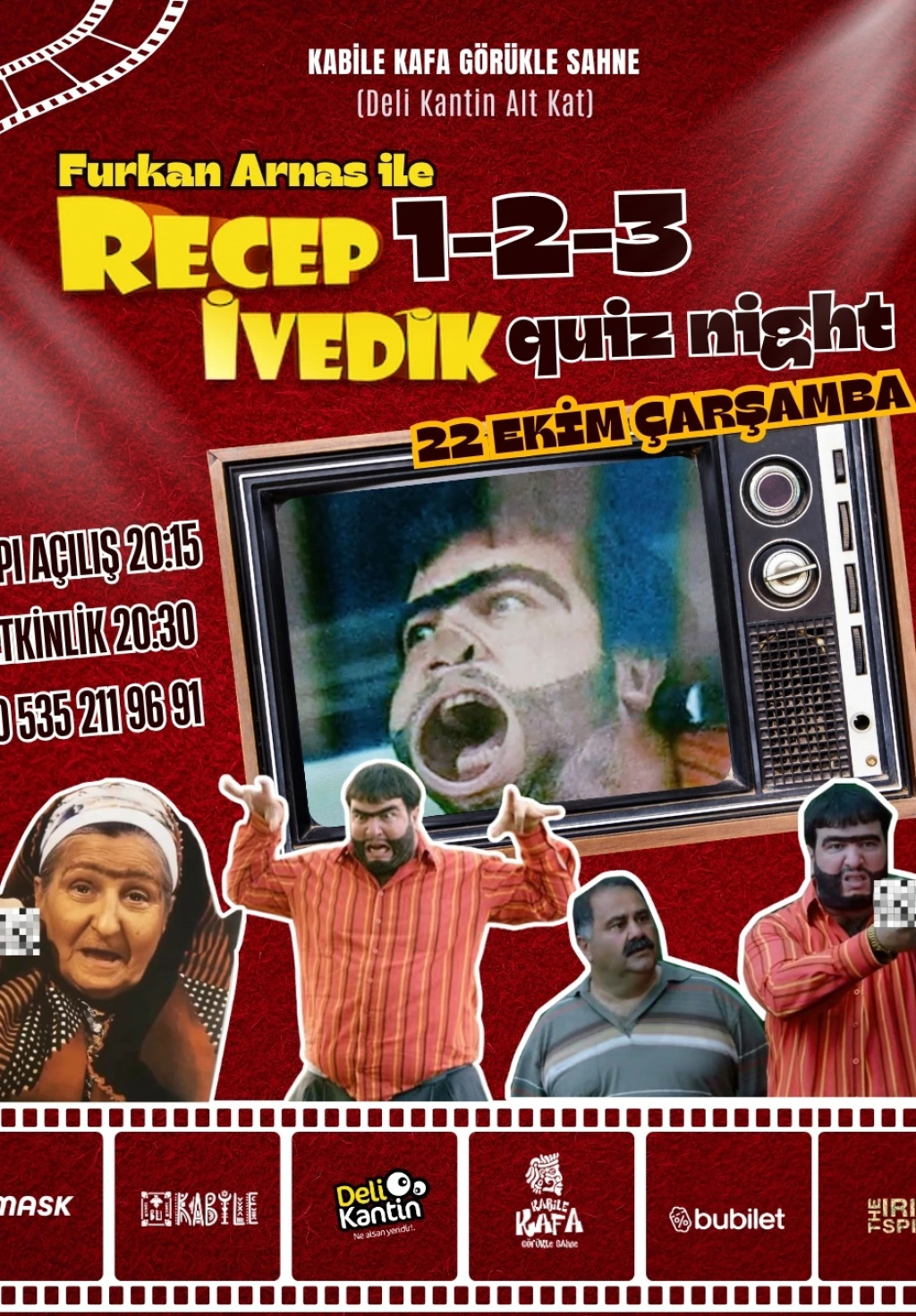 Recep İvedik(1-2-3) Quiz Night -Furkan Arnas ile
