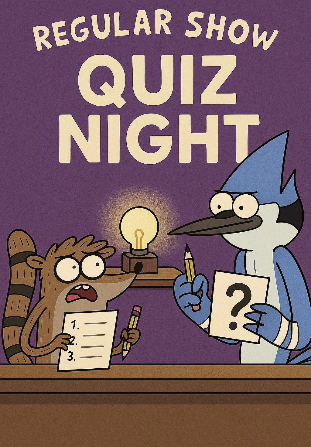 Regular Show Quiz Night