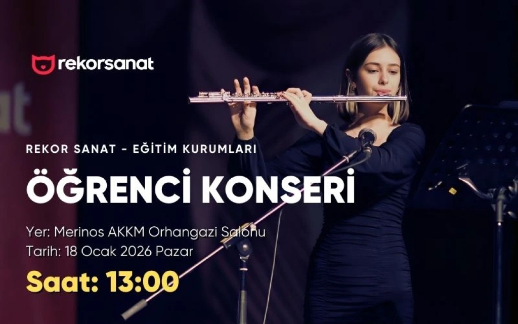 Rekor Sanat Öğrenci Konseri Saat 13:00