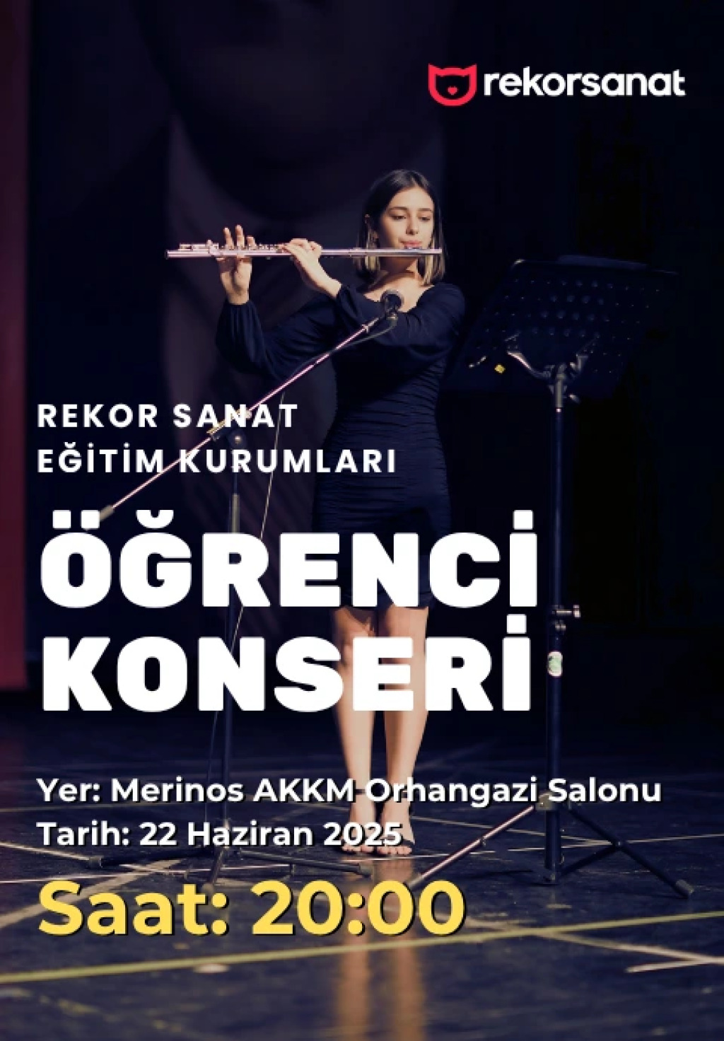 Rekor Sanat Öğrenci Konseri Saat 20:00