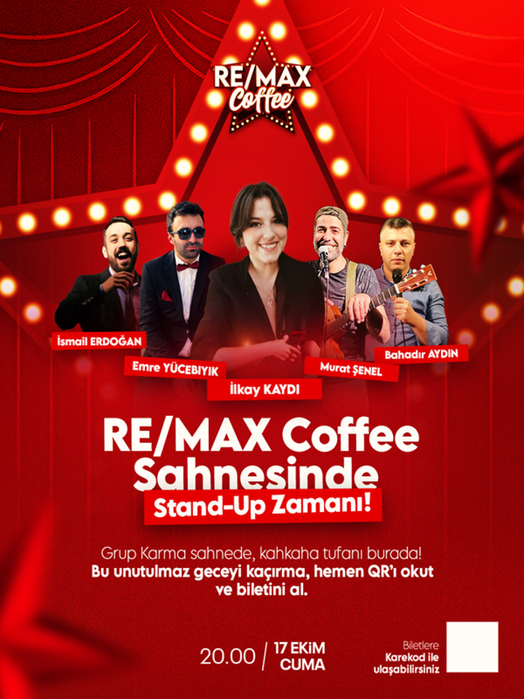Re/Max Coffee Sahnesinde Stand-Up Zamanı