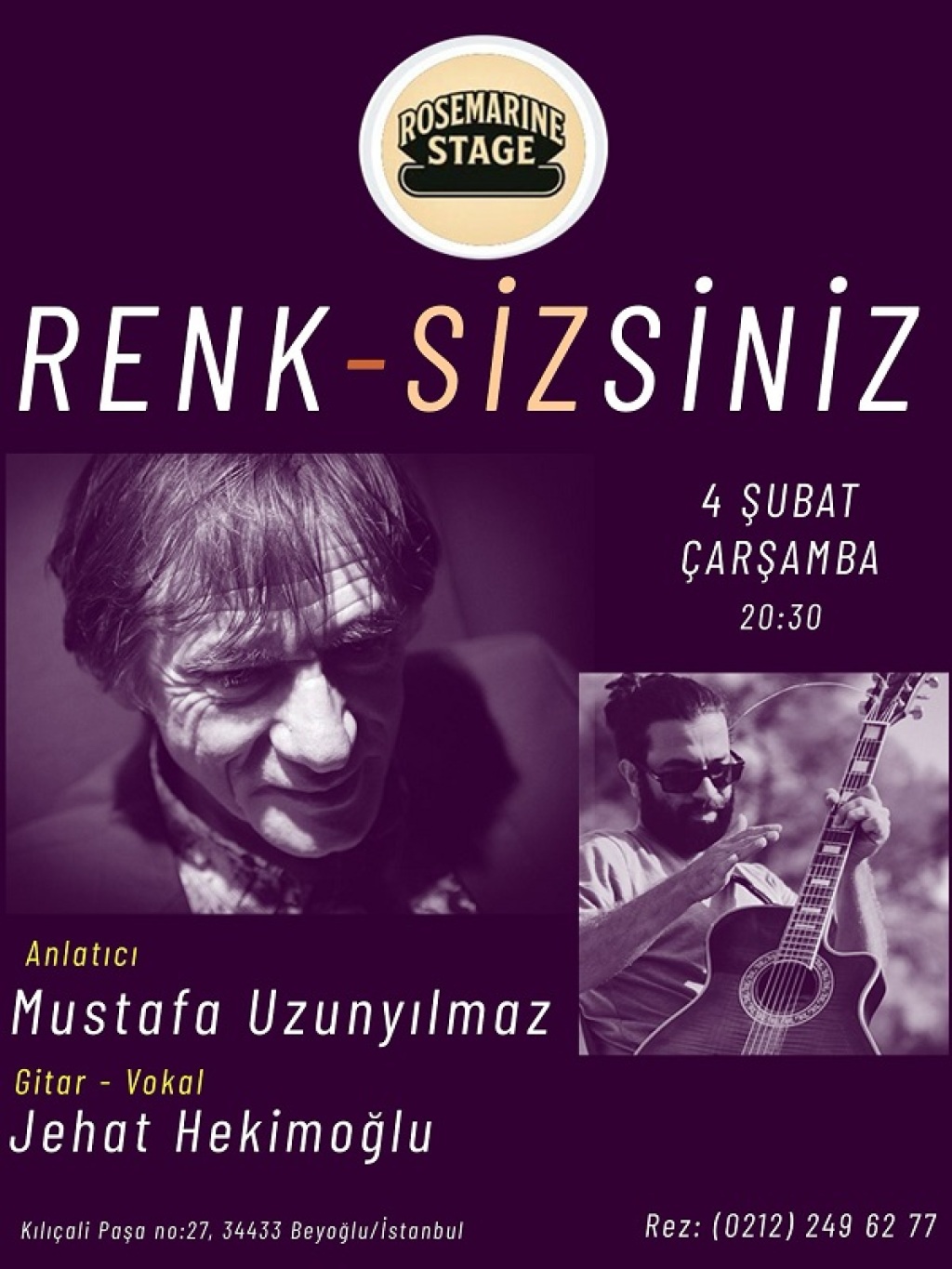 Renk - Sizsiniz