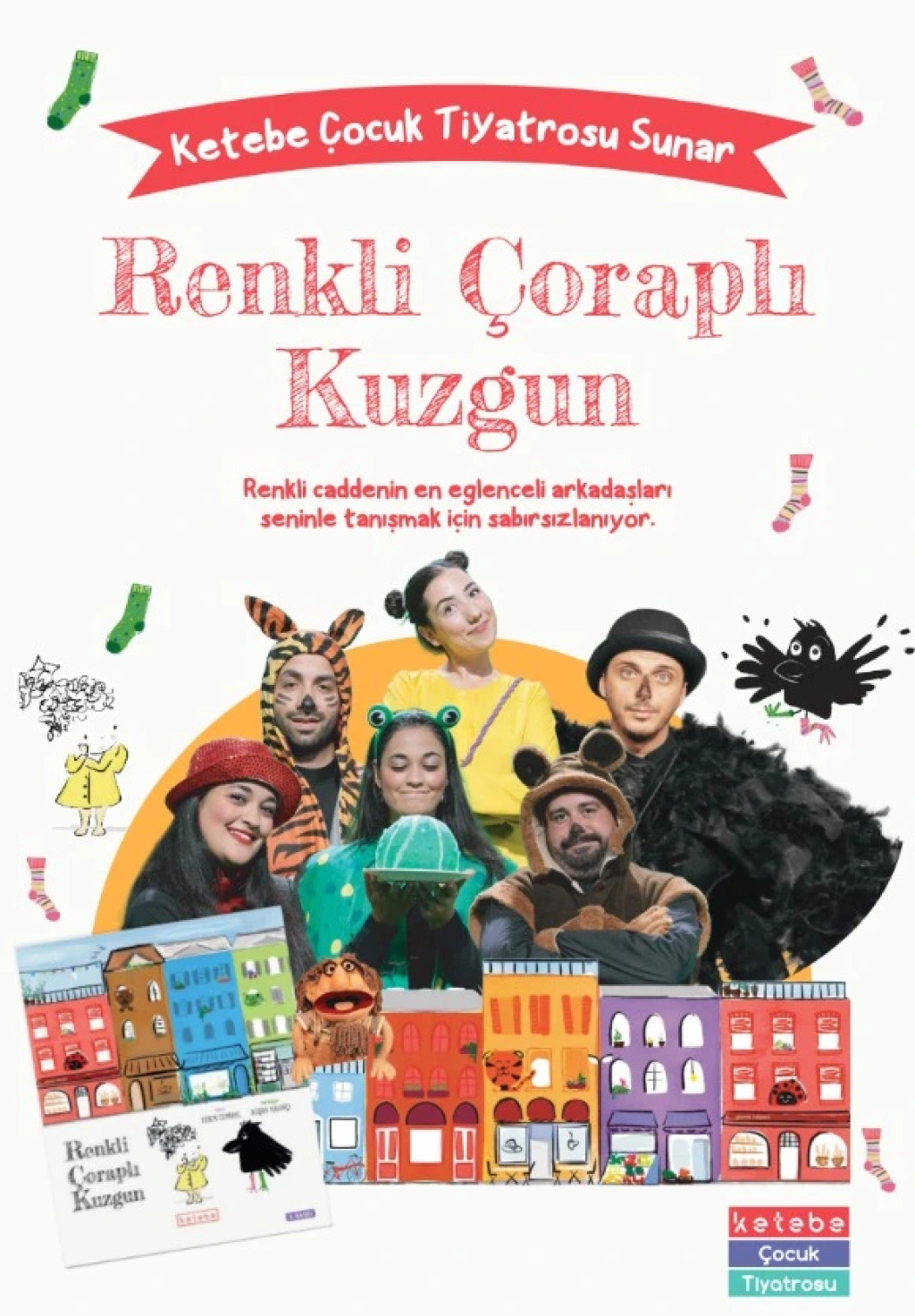 Renkli Çoraplı Kuzgun Çocuk