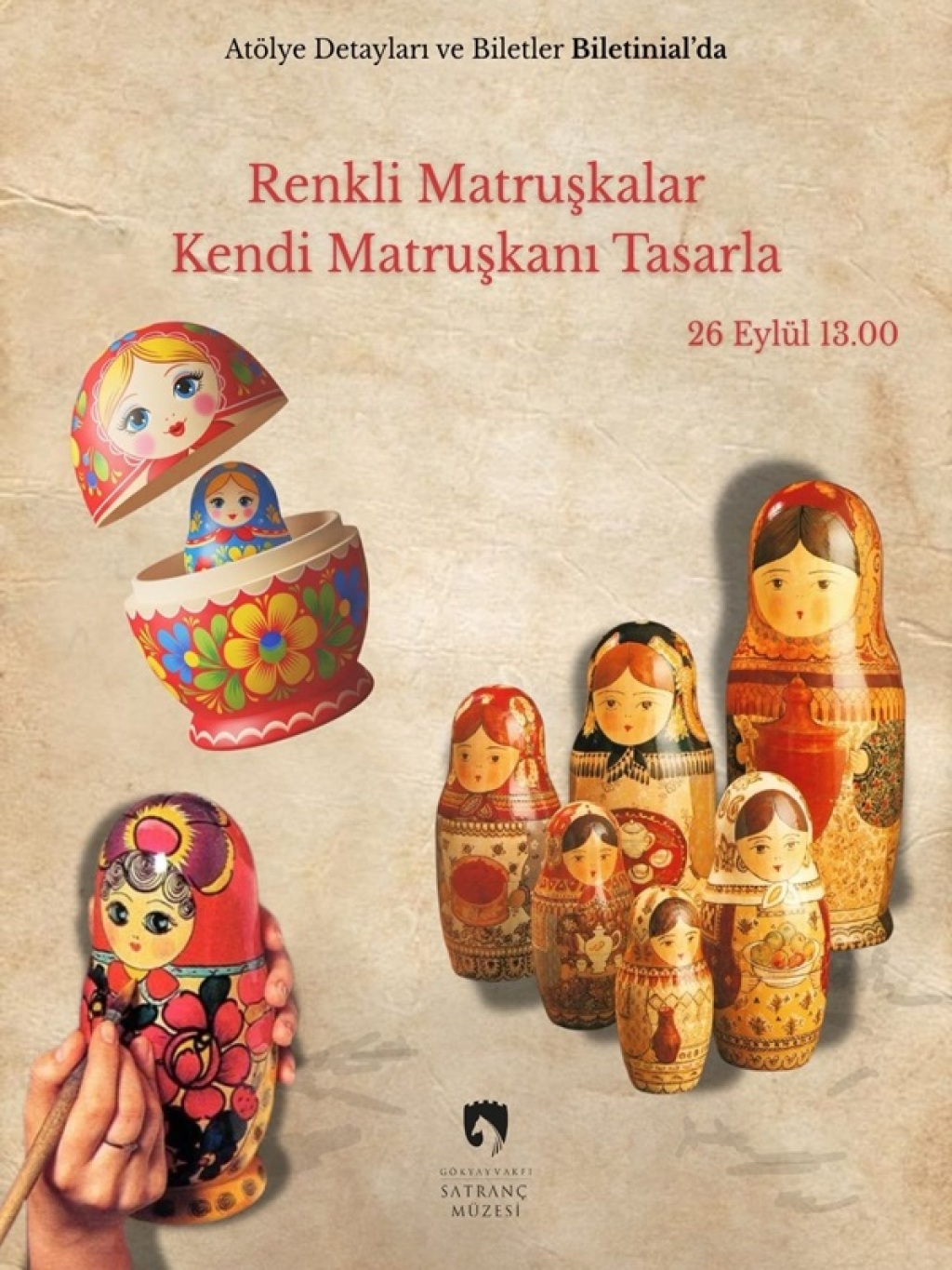 Renkli Matruşkalar: Kendi Matruşkanı Tasarla