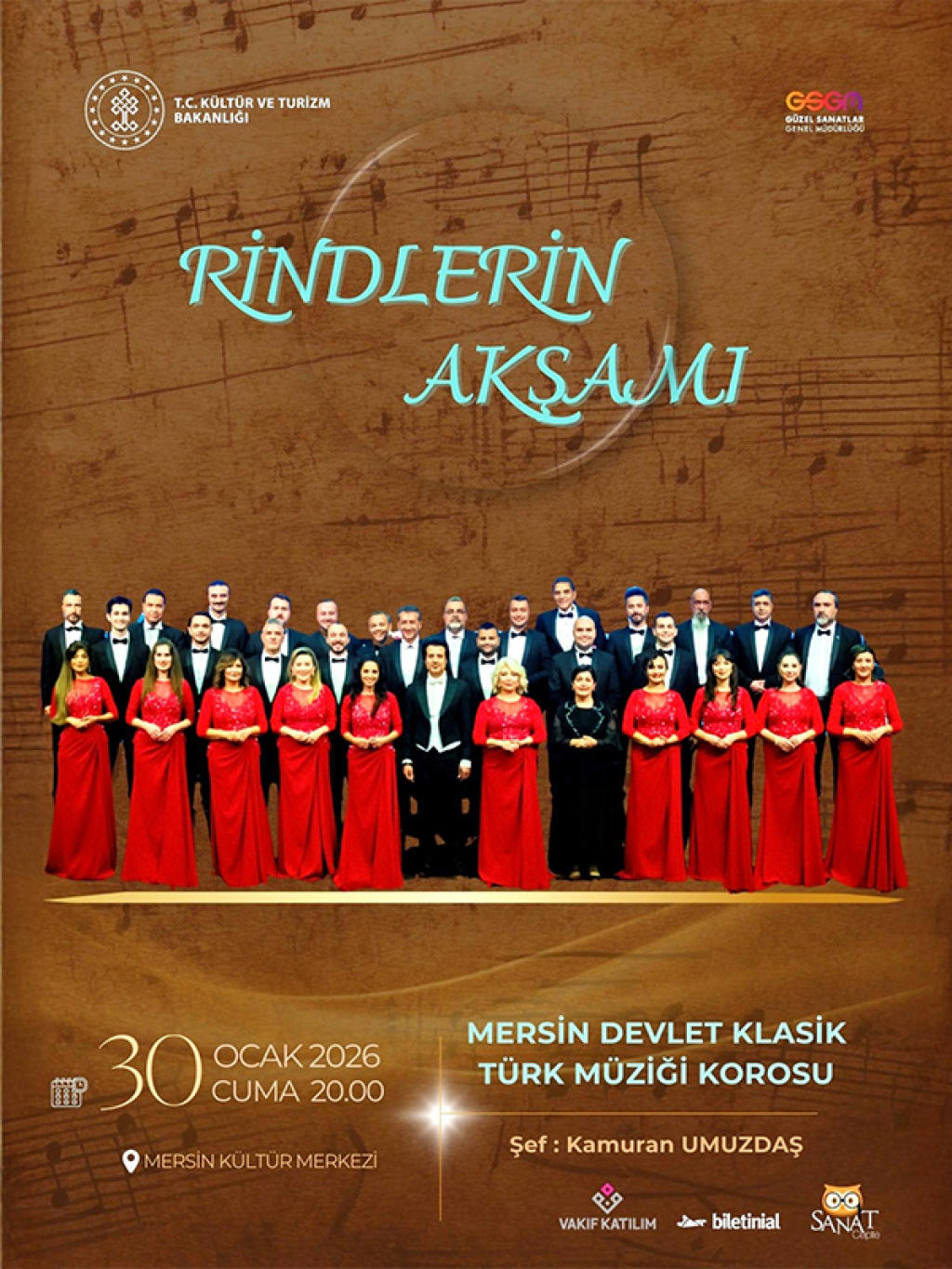 Rindlerin Akşamı - Mersin Devlet Klasik Türk Müziği Korosu