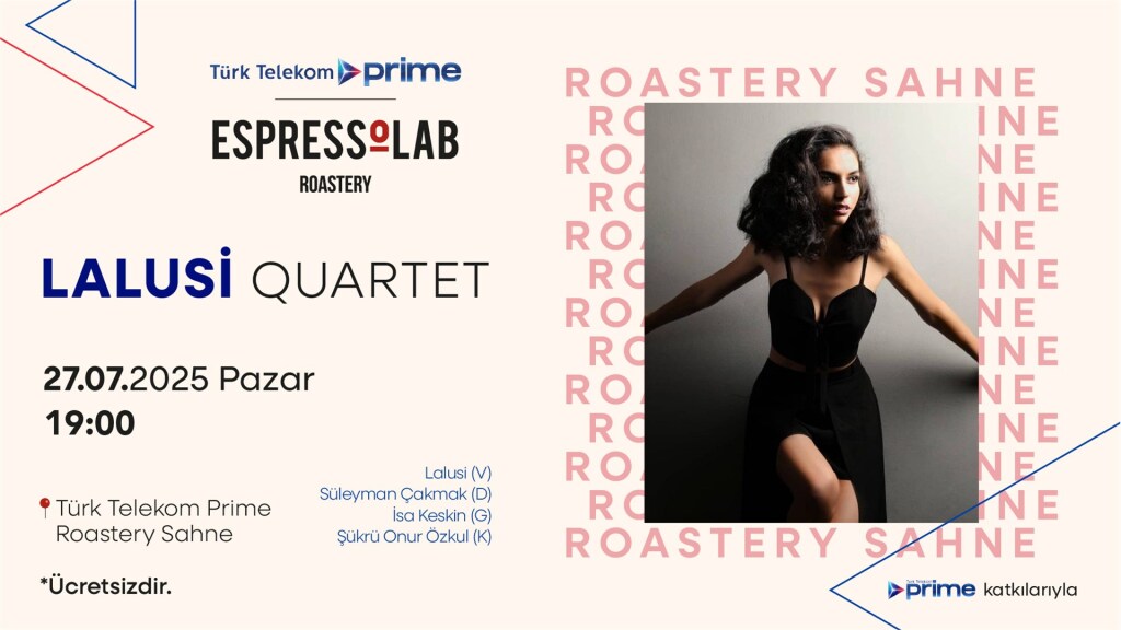 Roastery Sahne- Lalusi Quartet
