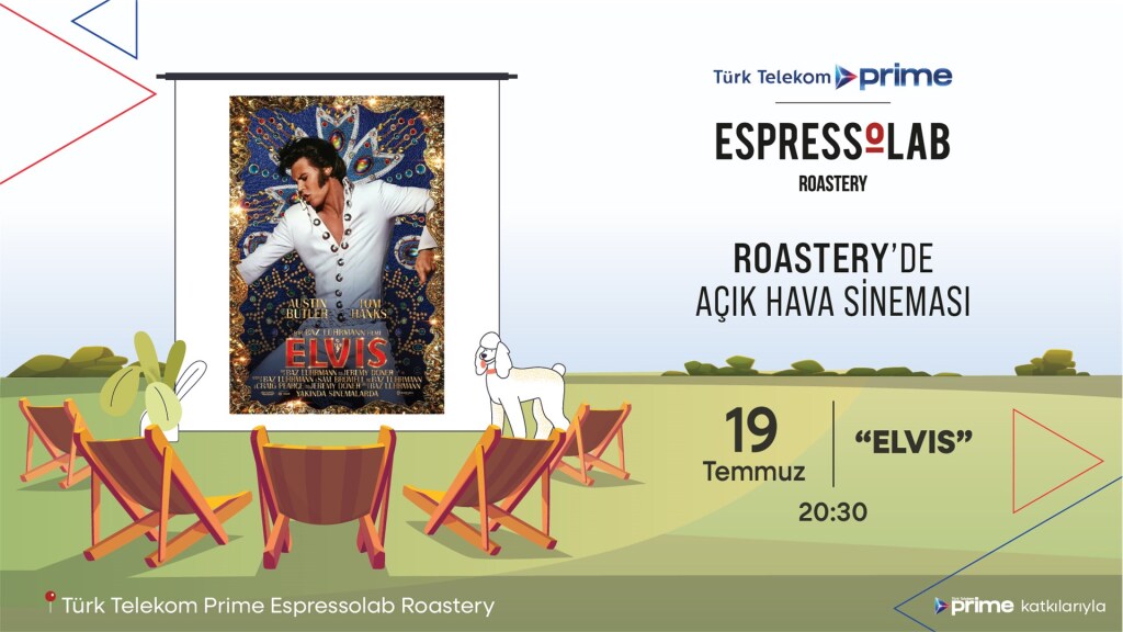 Roastery'de Açık Hava Sineması- 'Elvis'