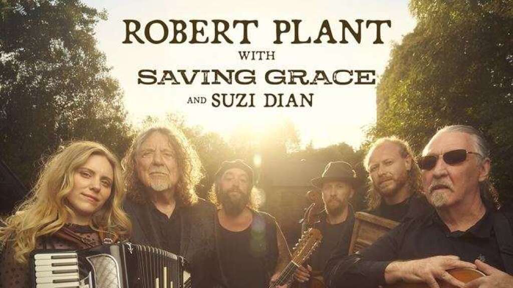 Robert Plant with Saving Grace and Suzi Dian