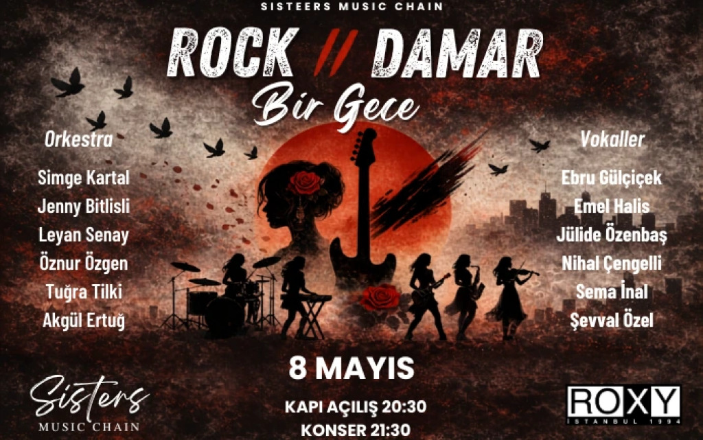 Rock Damar Bir Gece – Sisters Music Chain