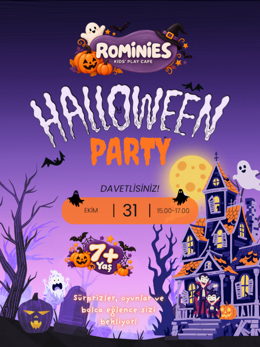 Rominies Kids' Halloween Party!
