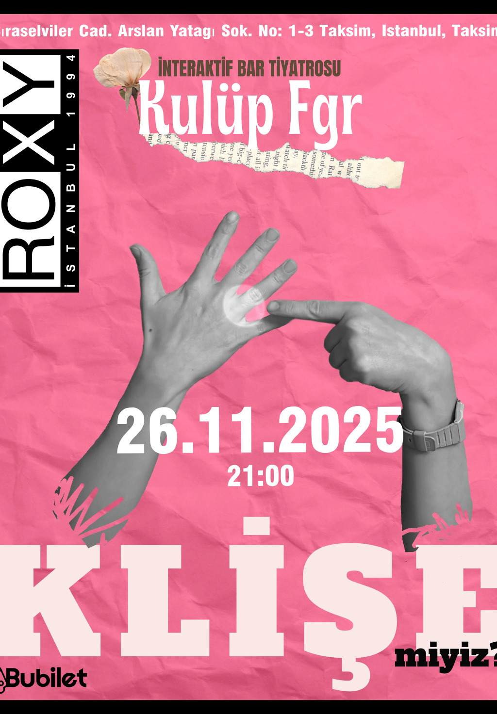 Roxy Atölye - İnteraktif Tiyatro