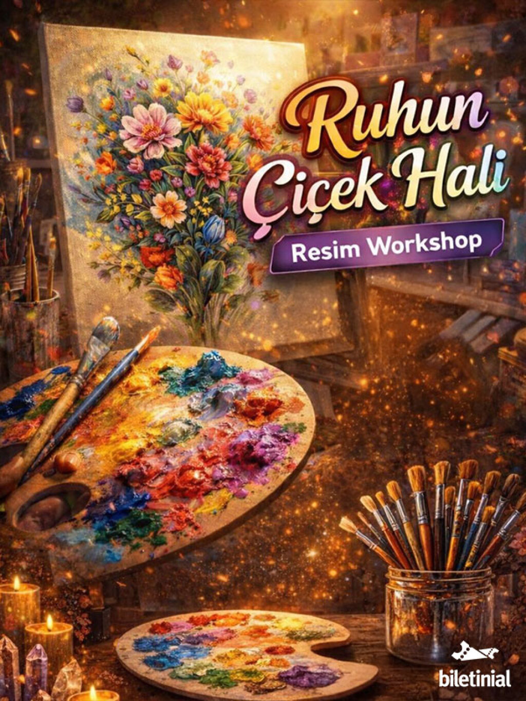 Ruhun Çiçek Hali Resim Atölyesi