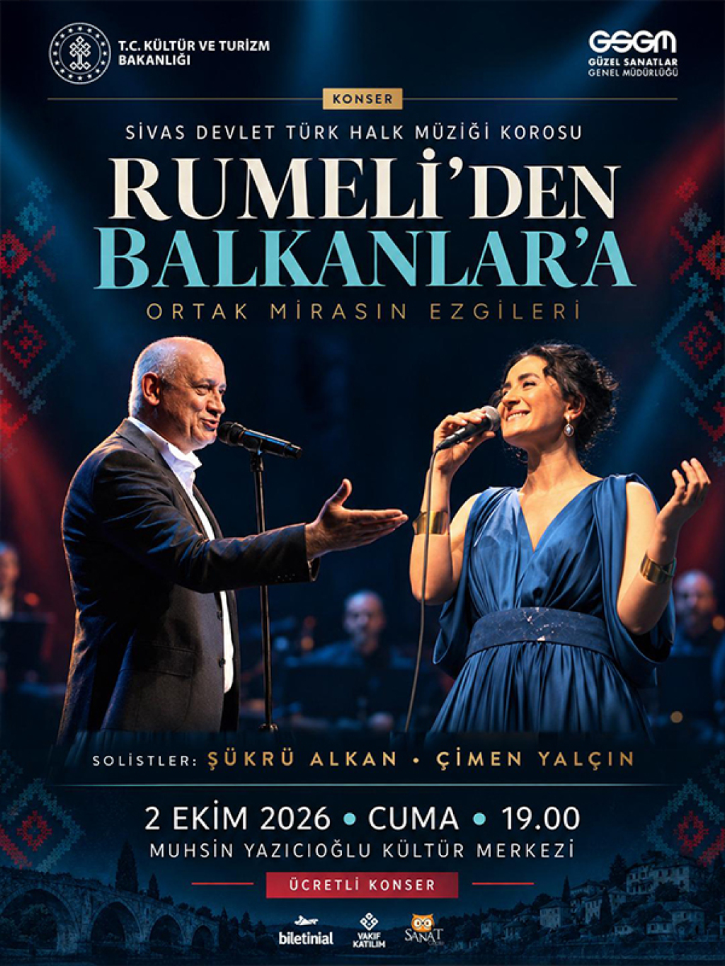 Rumeli'den Balkanlara "Ortak Mirasın Ezgileri" - Sivas Devlet Türk Halk Müziği Korosu
