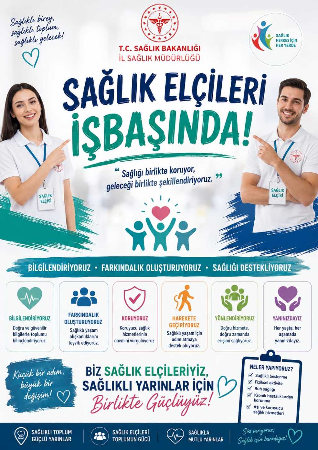 Sağlık Elçileri İş Başında