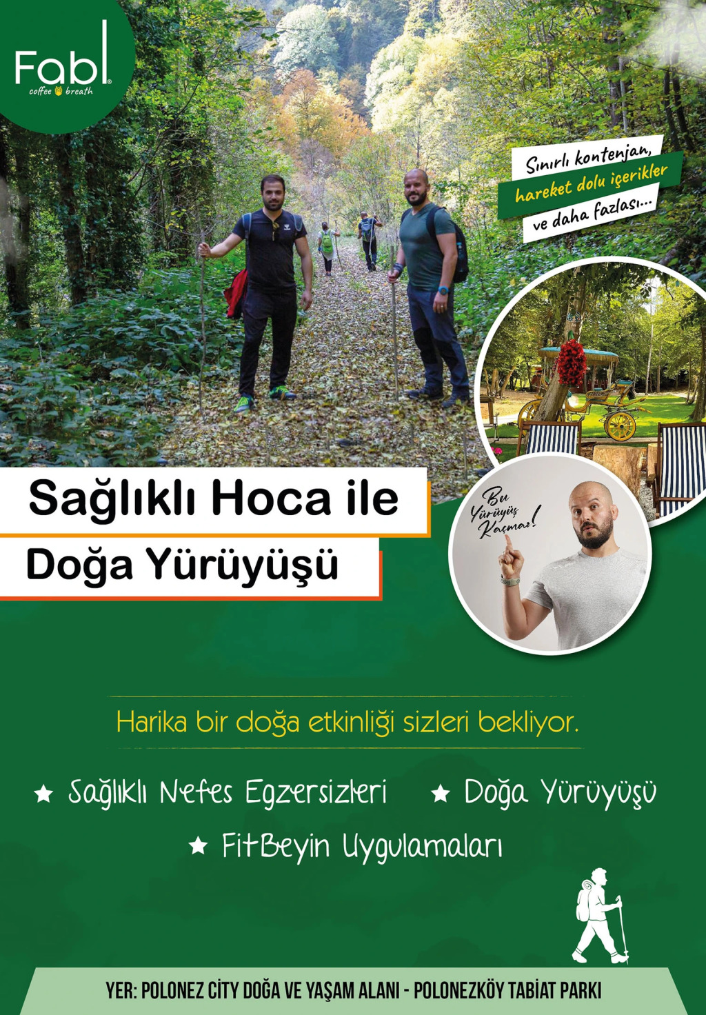 Sağlıklı Hoca İle Doğa Yürüyüşü