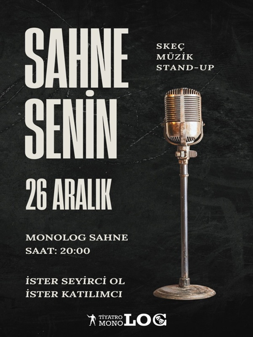 Sahne Senin - Açık Sahne