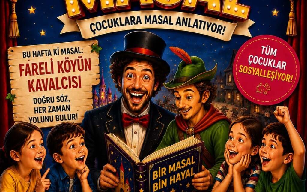 Sahnede Masal (Fareli Köyün Kavalcısı )