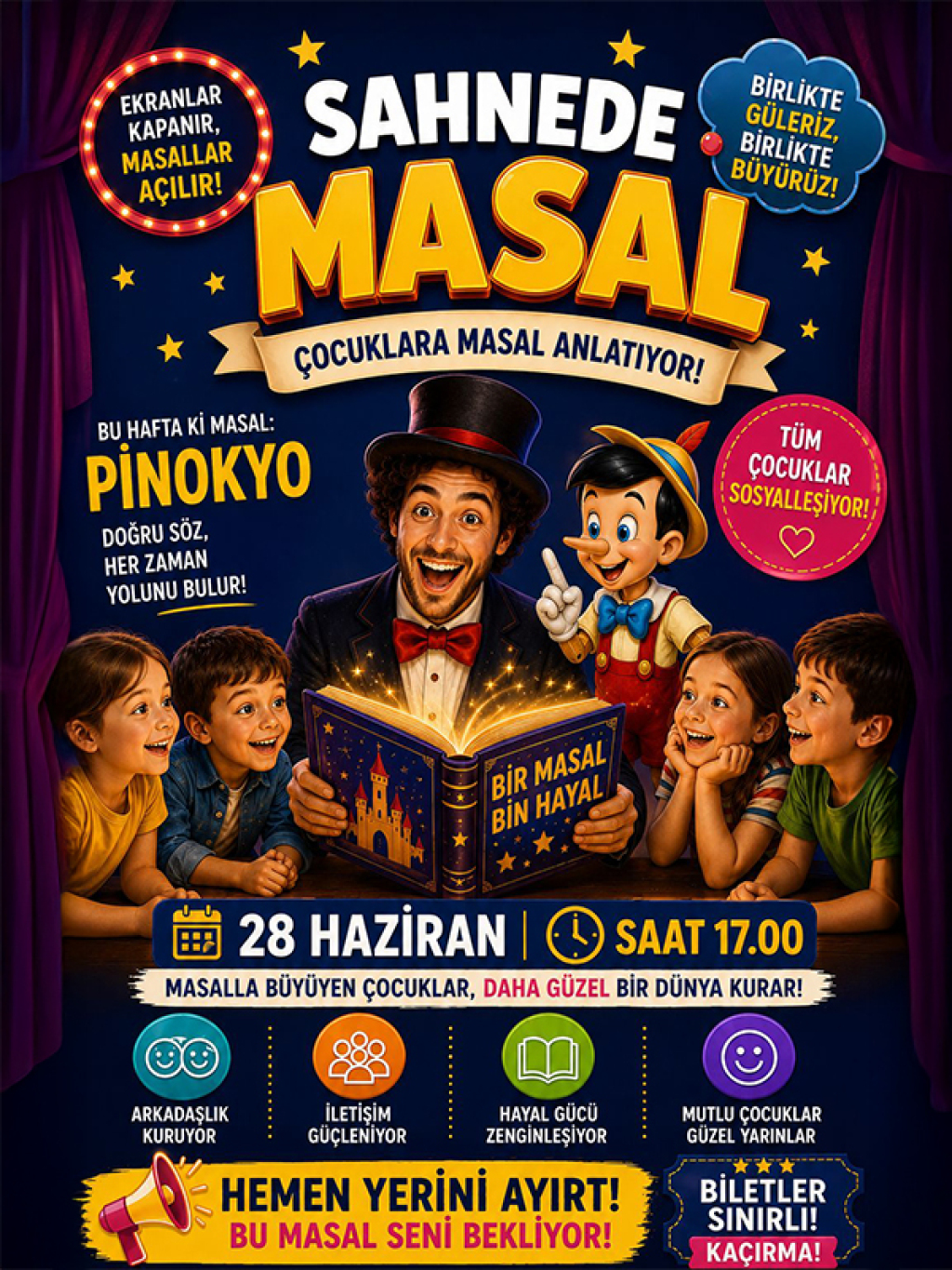 Sahnede Masal (Pinokyo)