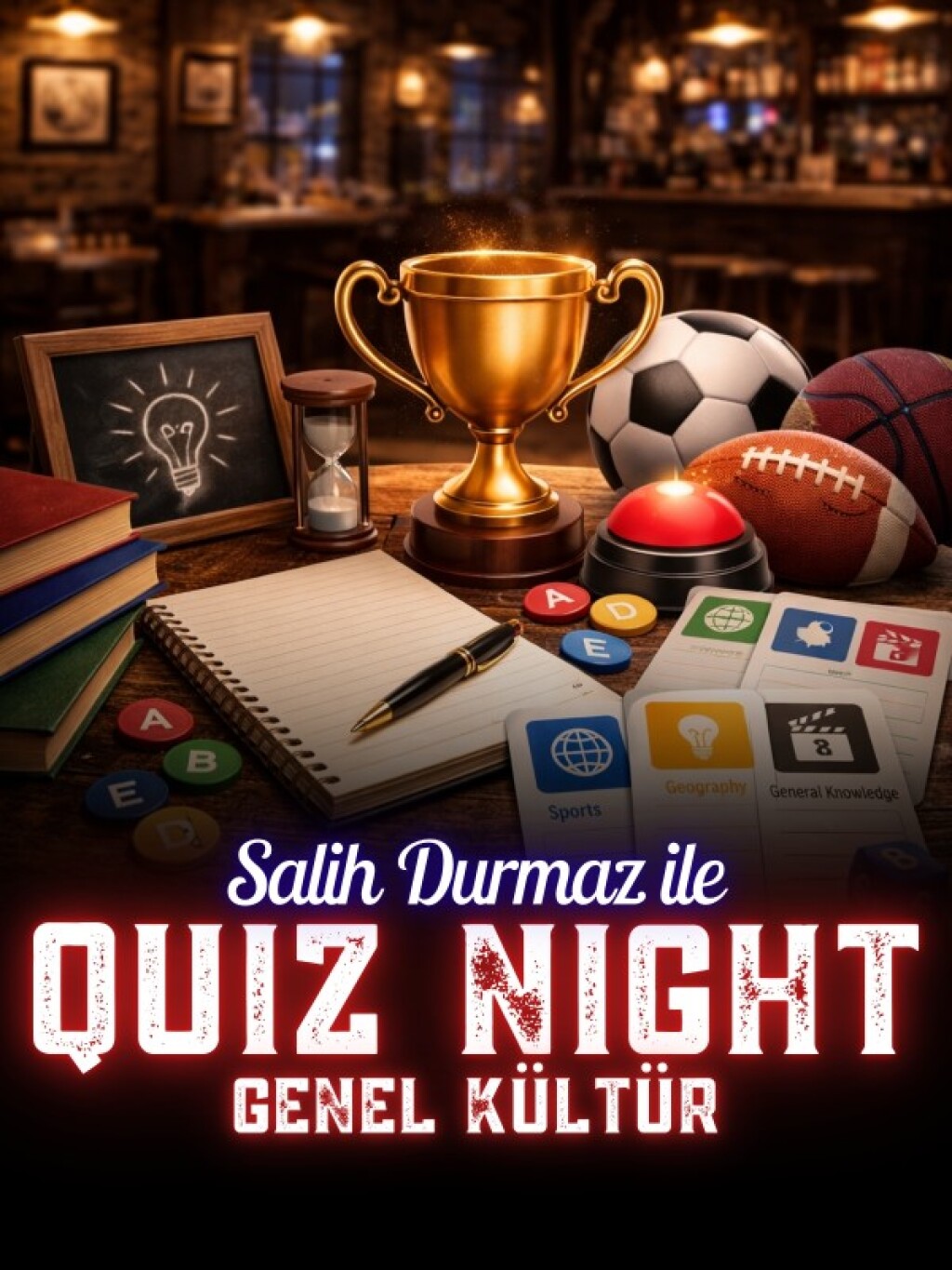 Salih Durmaz ile Quiz Night - Genel Kültür