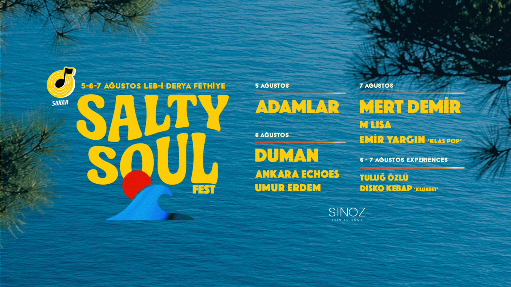 Salty Soul Festival 2026 - Kombine (1. Gün - 2. Gün - 3. Gün)
