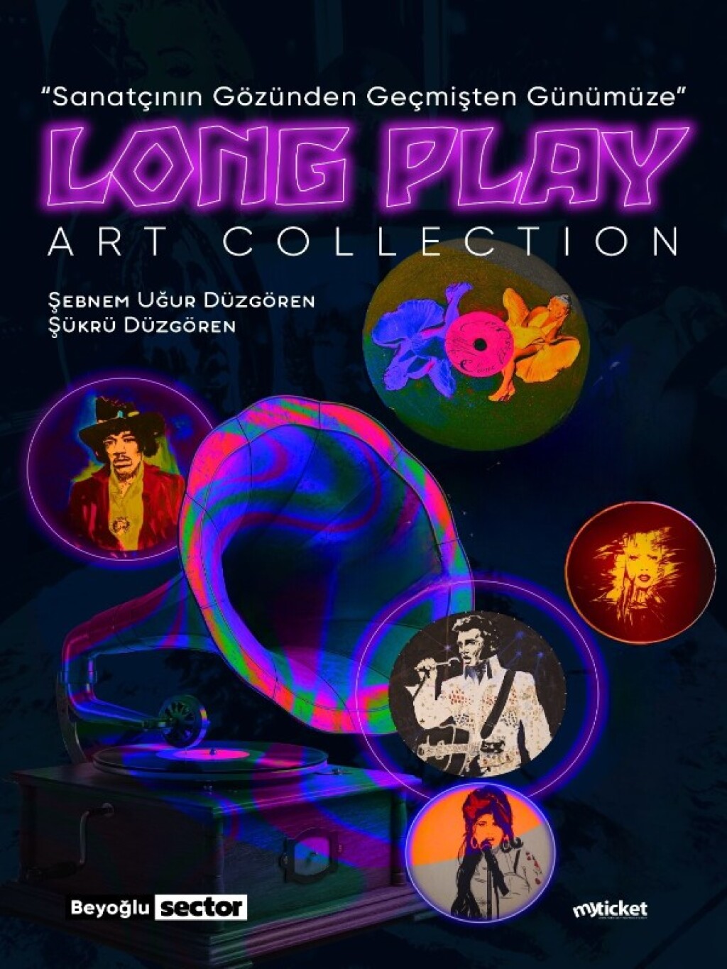 Sanatçının Gözünden Geçmişten Günümüze Long Play Art Collection